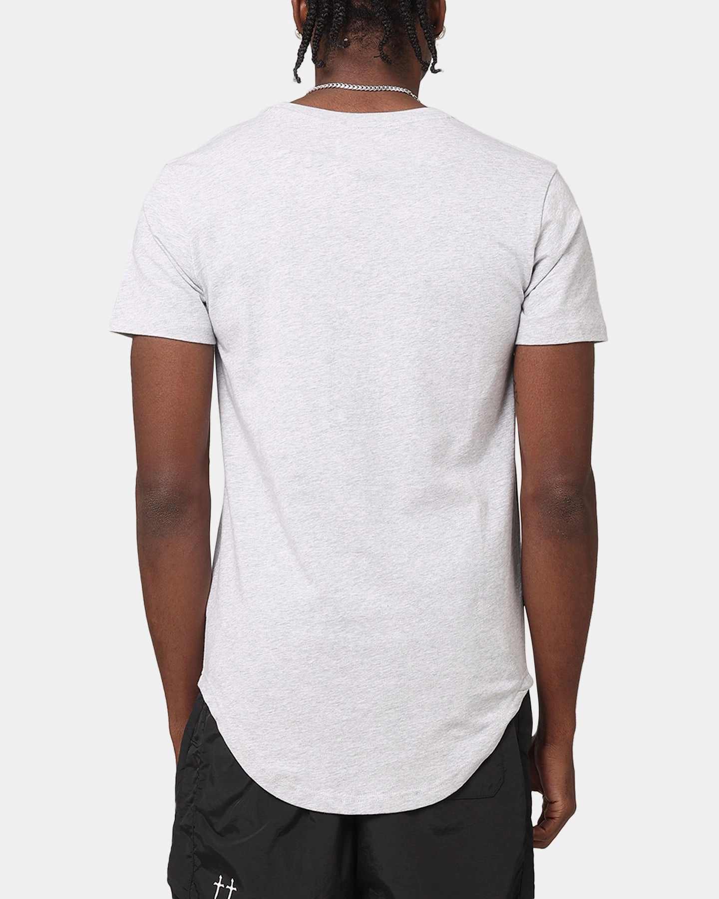 Saint Morta Official El Duplo T-Shirt Grey Marle VintageWashEffect Classic and Comfy