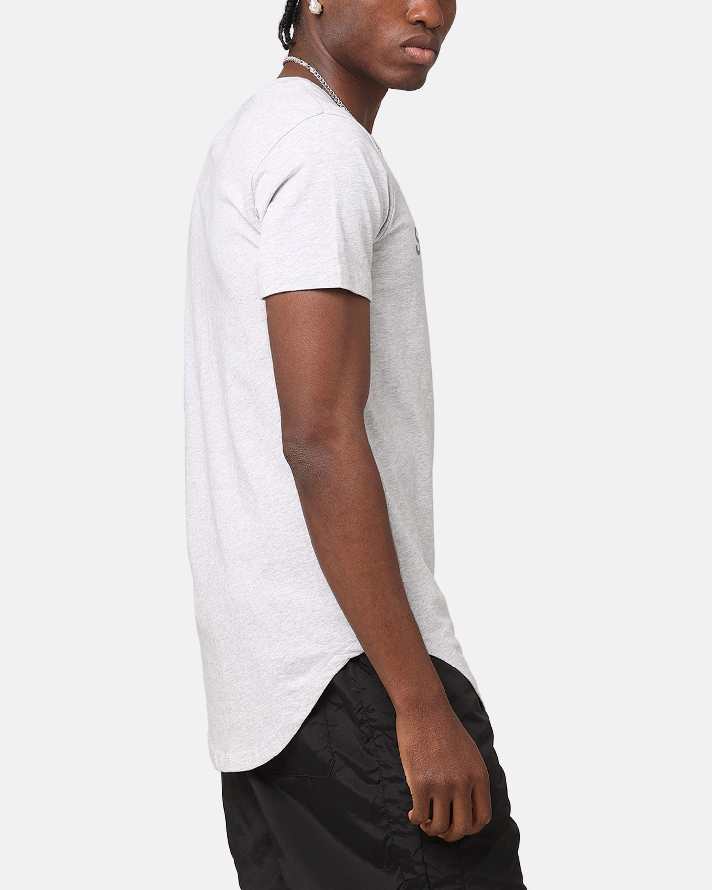 Saint Morta Official El Duplo T-Shirt Grey Marle Men's masculinity