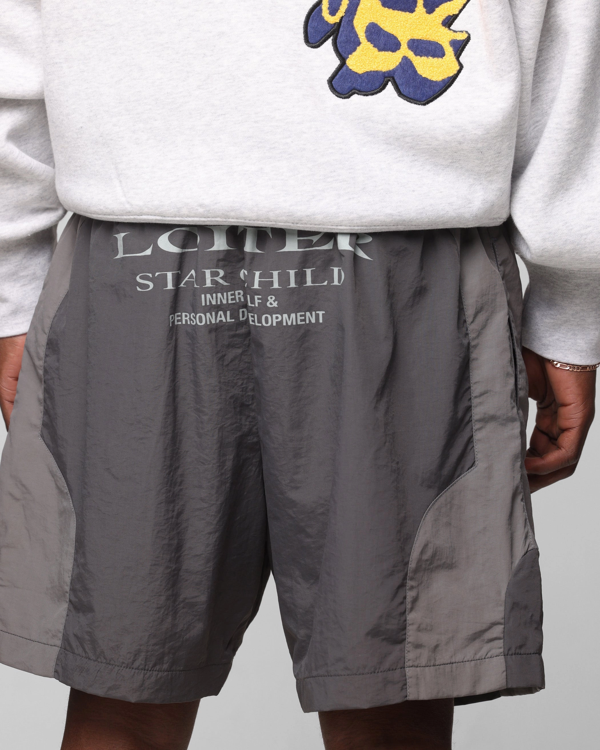 swim trunks Loiter Subculture Panel Shorts Charcoal