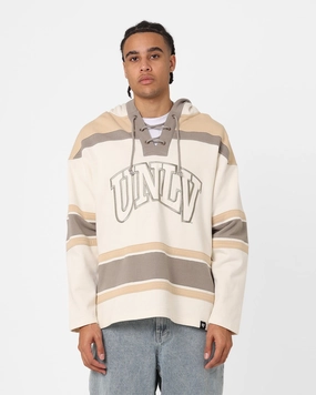 47 Brand University of Nevada, Las Vegas Superior Lacer Hoodie Cream/Khaki Weatherproof Zippers