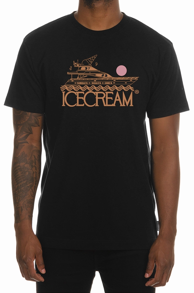 Icecream Yacht SS Tee soft look Elegant and Relaxed