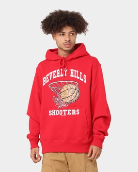 Los Angeles RadYo! Beverly Hills Shooters Hoodie Red Outdoor Layer