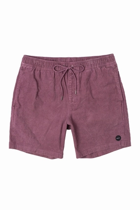 RVCA Escape Corduroy Walkshorts Breathable Liner DurableStitching