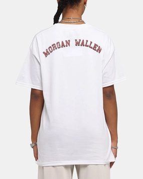 Playful Prints Morgan Wallen Morgan Star T-Shirt White