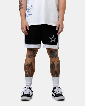 New Era Dallas Cowboys Sport Class Shorts Black/White dance clothing Street Chic
