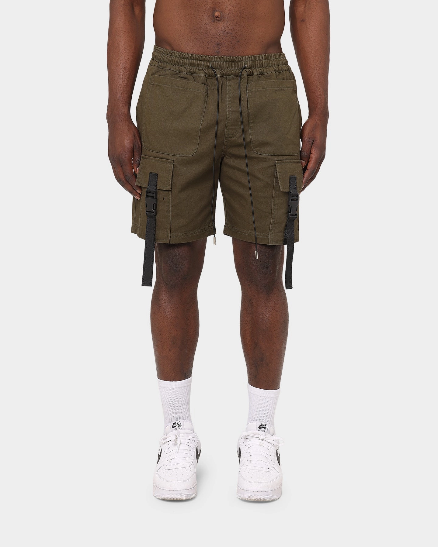 Fair trade EN ES Minister Utility Cargo Shorts Khaki