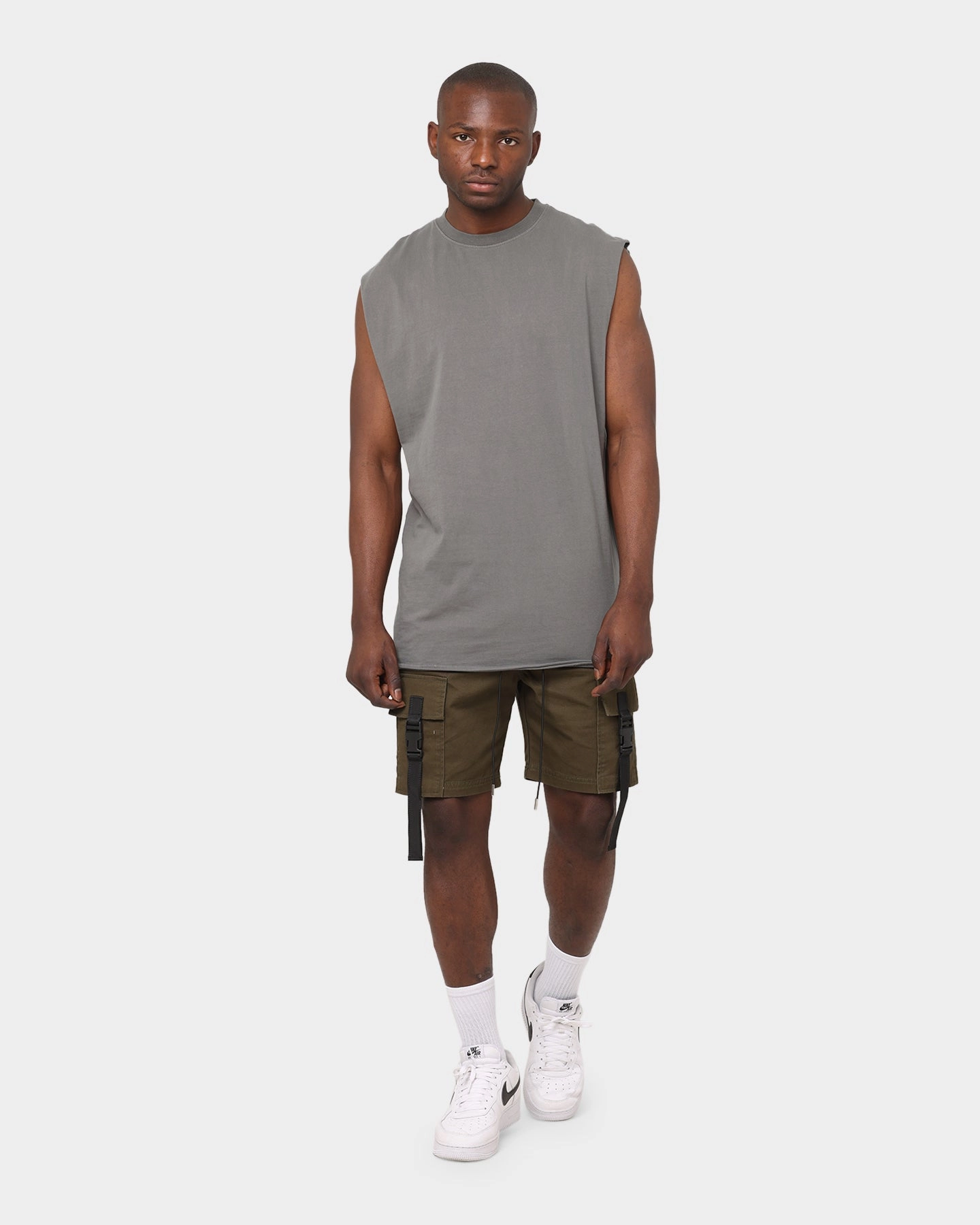 EN ES Minister Utility Cargo Shorts Khaki Printed Pattern