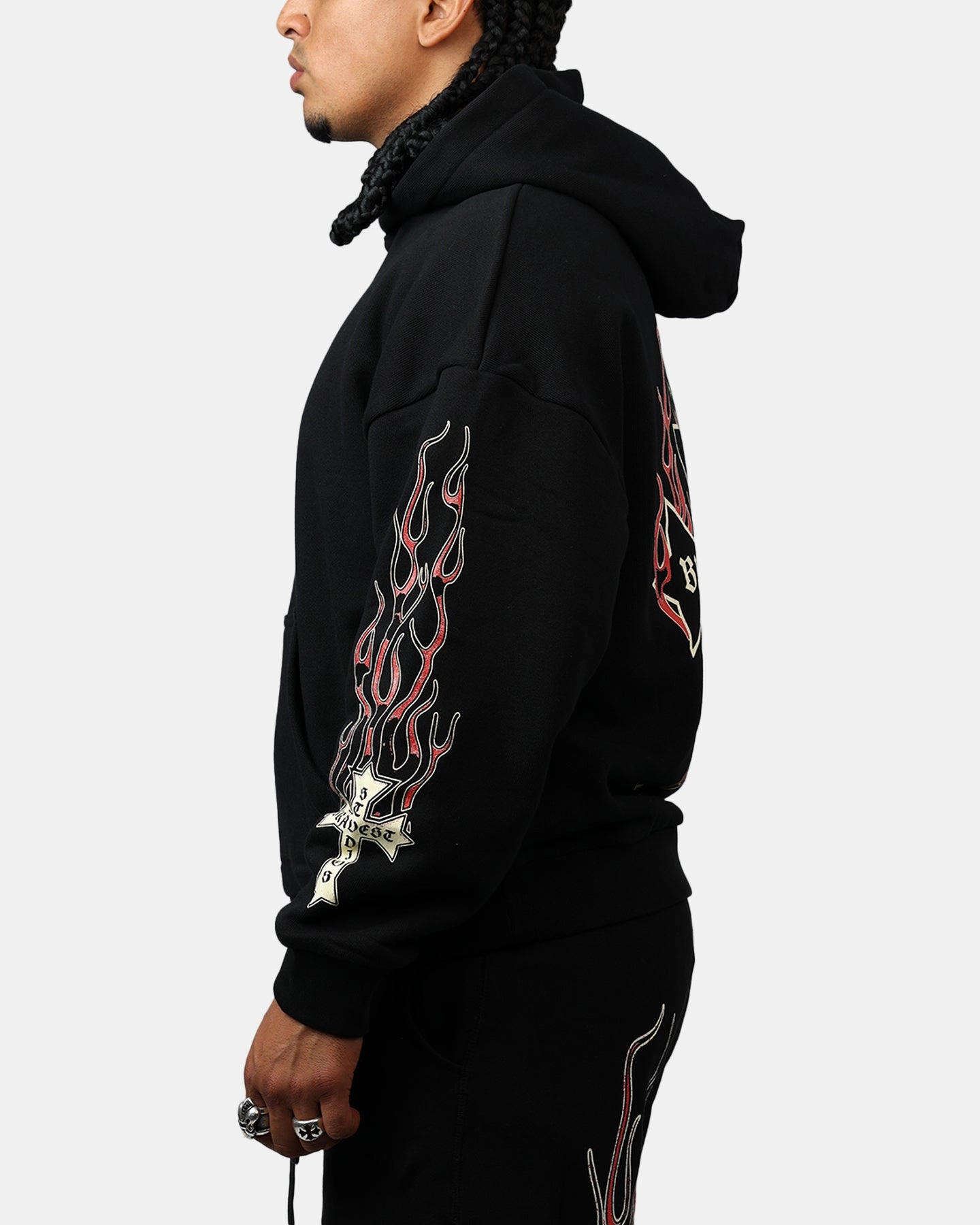 Bravest Eternal Hoodie Black/Red Bestow