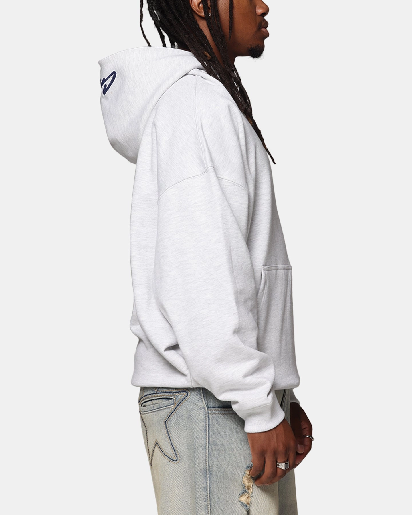 Light Shell theater performance Carre Graffiti Logo Hoodie Grey Marle