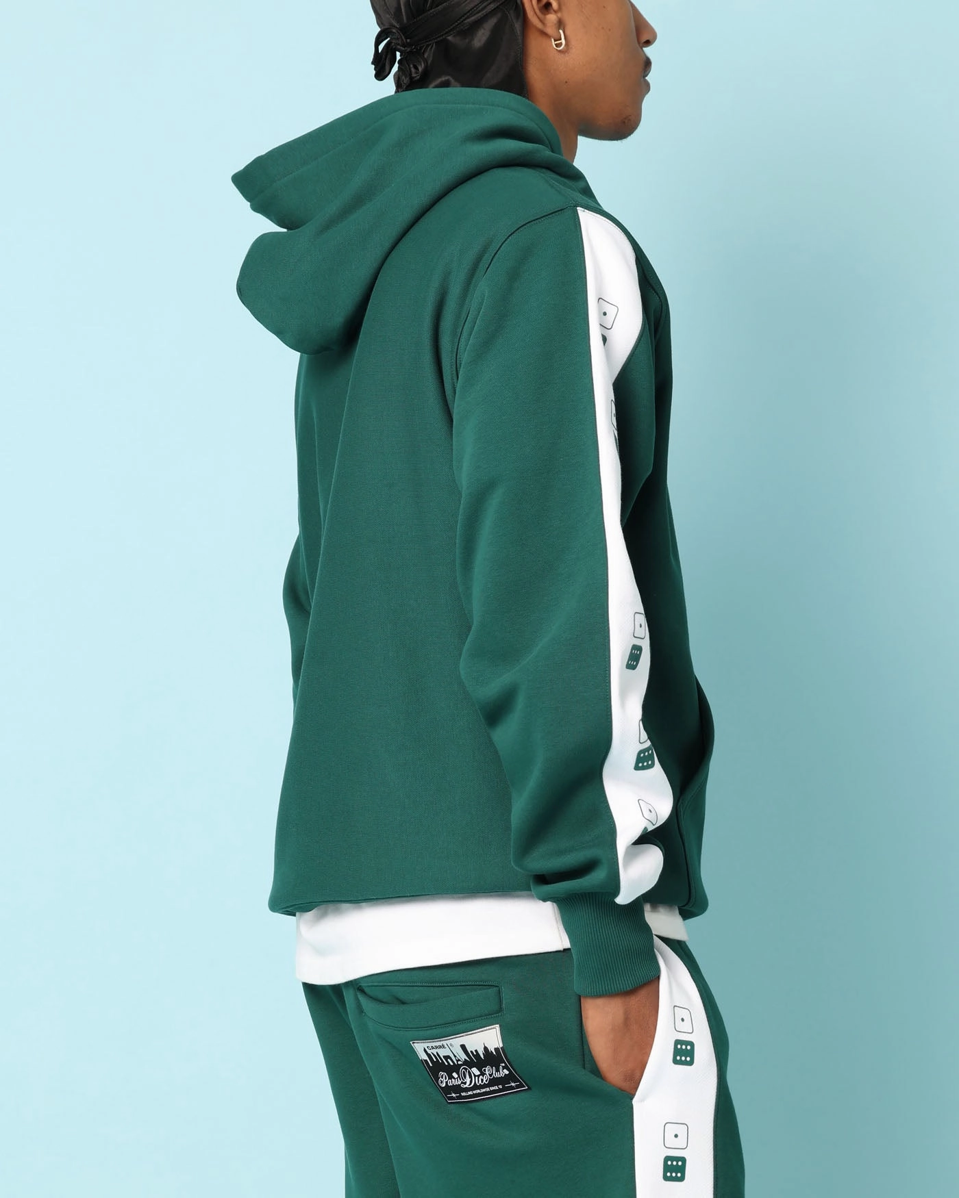 Carr?? High Roller Oversized Hoodie Forest Green Pin