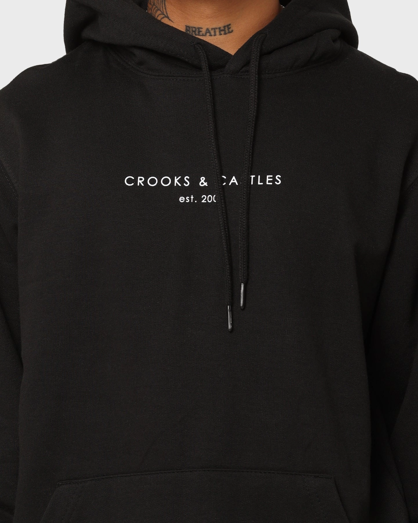 Respect Crooks & Castles Sleekin' Hoodie Black