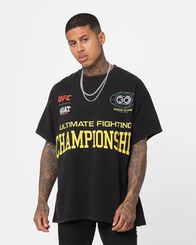 weekday wear Goat Crew X UFC 30th Anniversary Vintage T-Shirt Black Wash