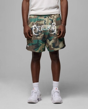 Home Style Loiter Excalibur Mesh Shorts Woodland Camo