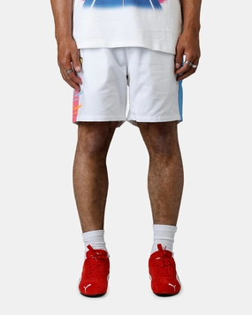 Puma x Scuderia Ferrari Miami Limited Edition T7 Shorts White Layered Look Breathable Lining