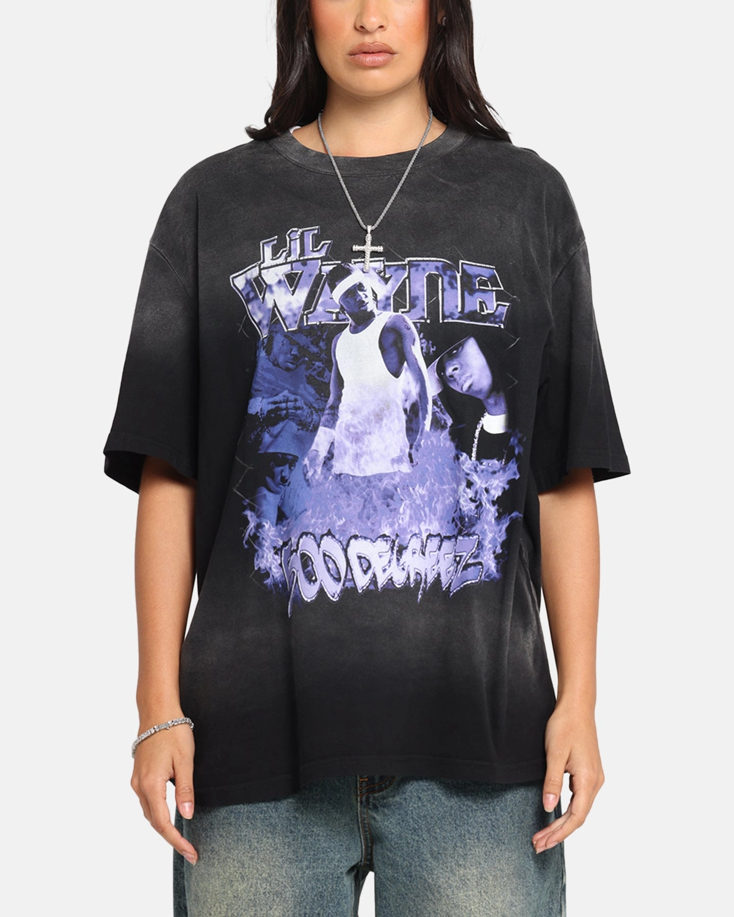 Casual Appeal Lil Wayne Lil Wayne T-Shirt Black Wash