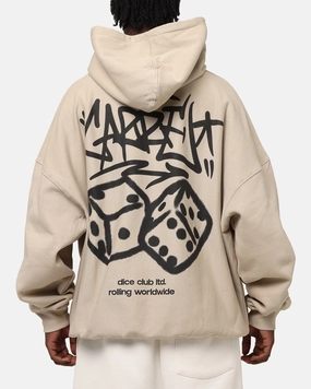 Weather Resistant Coating Carre Rolling Worldwide Hoodie Stone