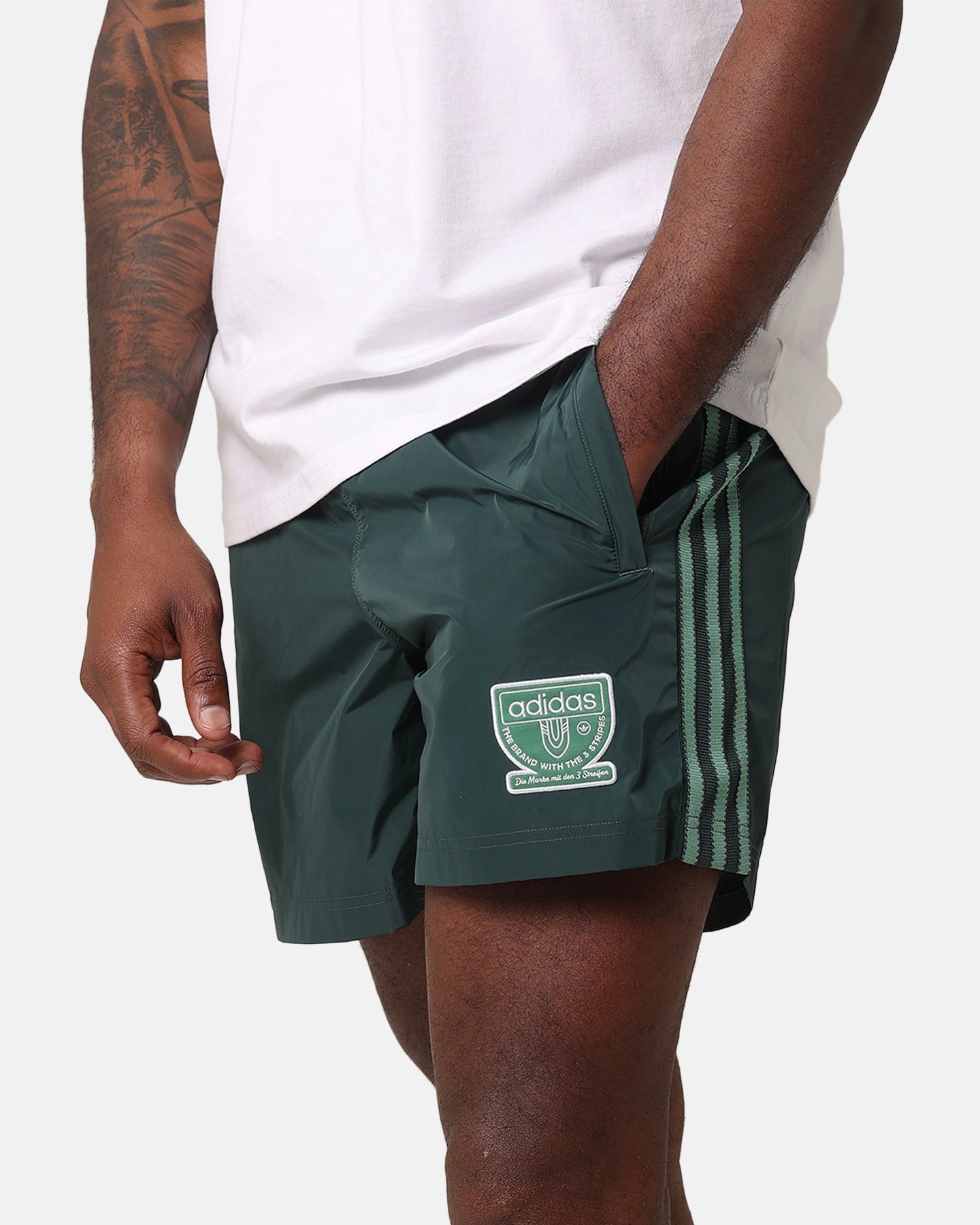 Adidas Graphic Sprinter Shorts Mineral Green Seam Free Construction Summer Mood