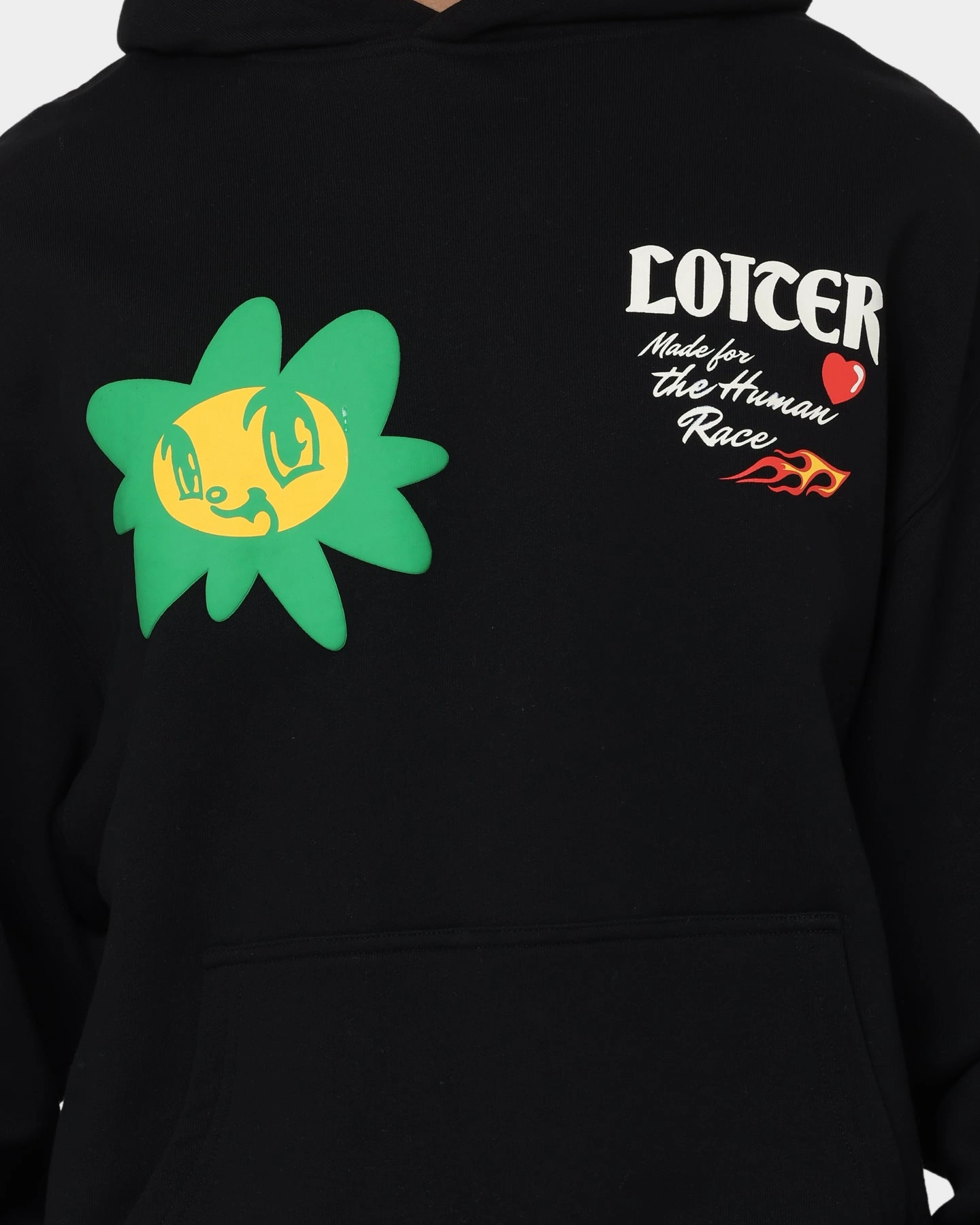 Pullover Fashion Finish Loiter Euphoric Hoodie Black