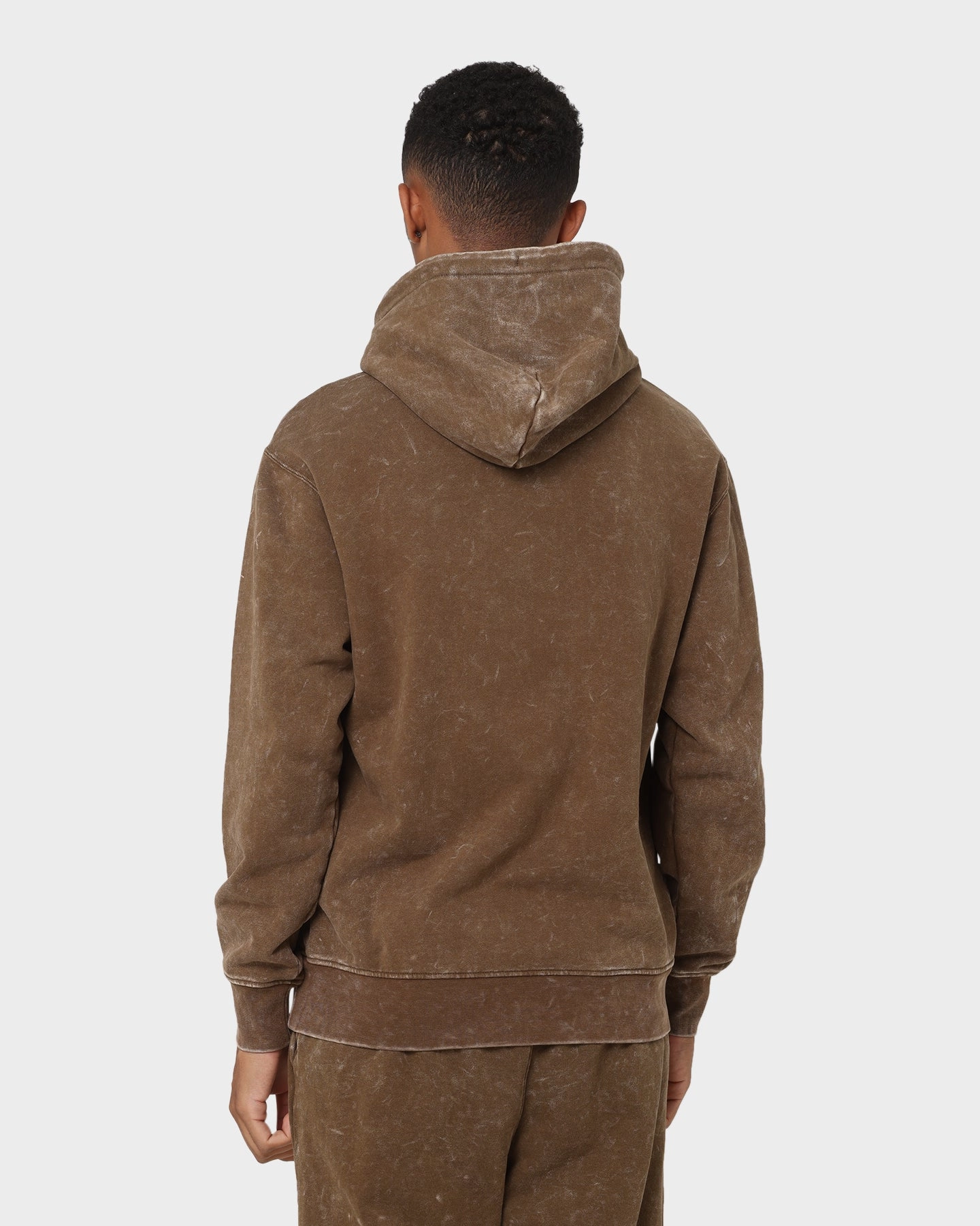 Jordan Essential Statement Washed Fleece Pullover Hoodie Light Olive Mouthwash Water Repellent Coating