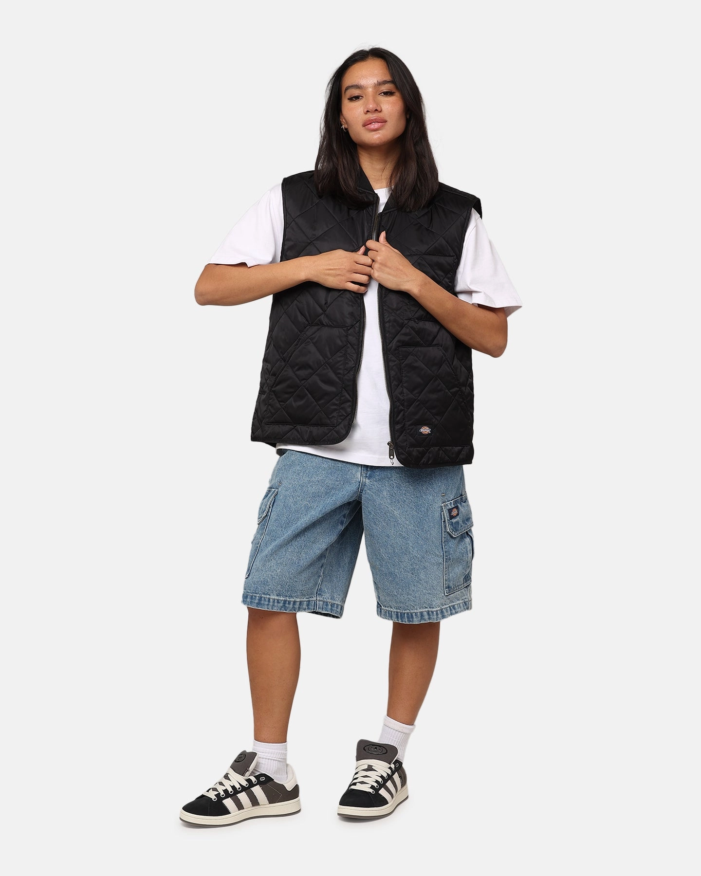 Dickies Vincent Vest Black Beret