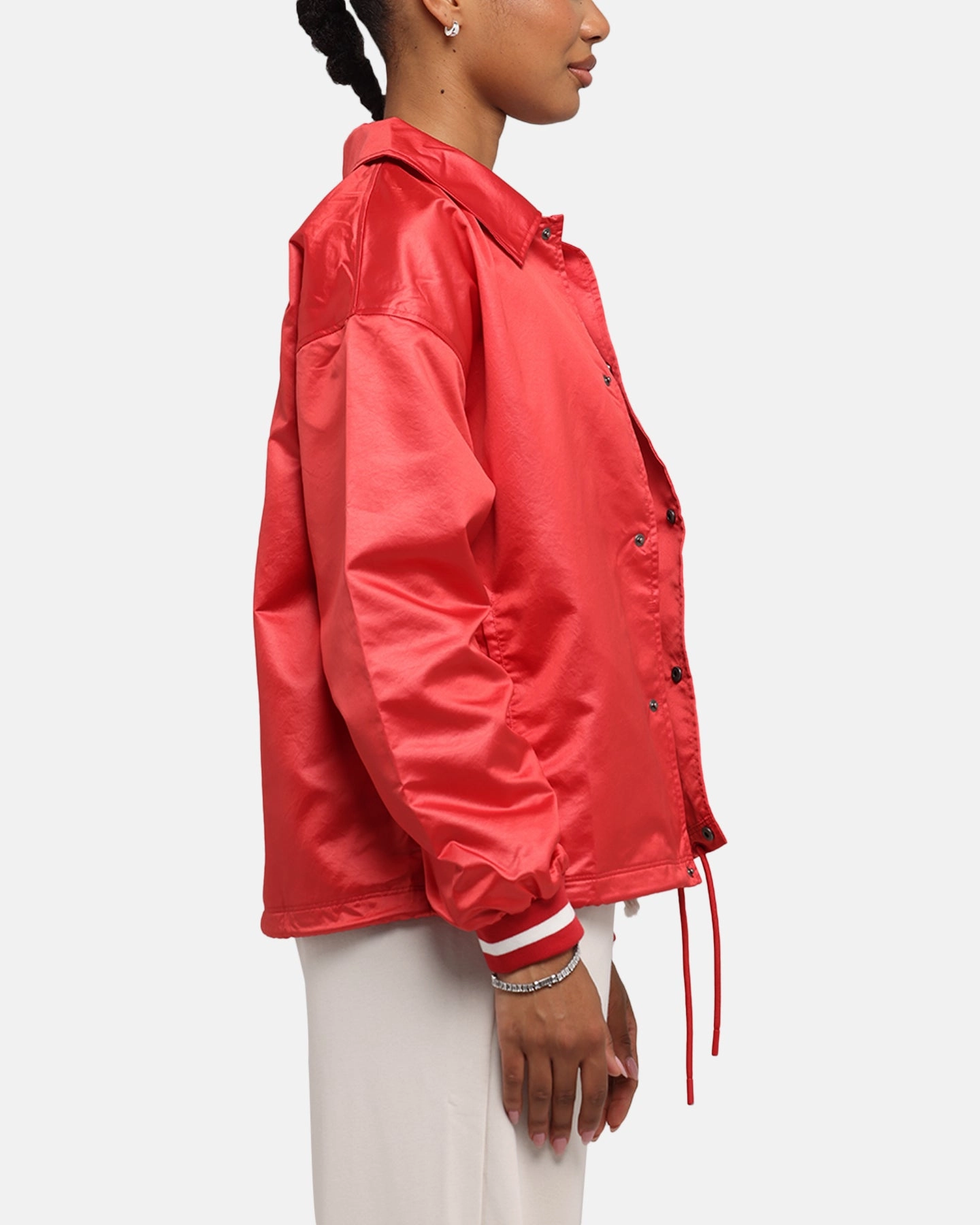 Jordan Women's Coaches Jacket Varsity Red Express Loose