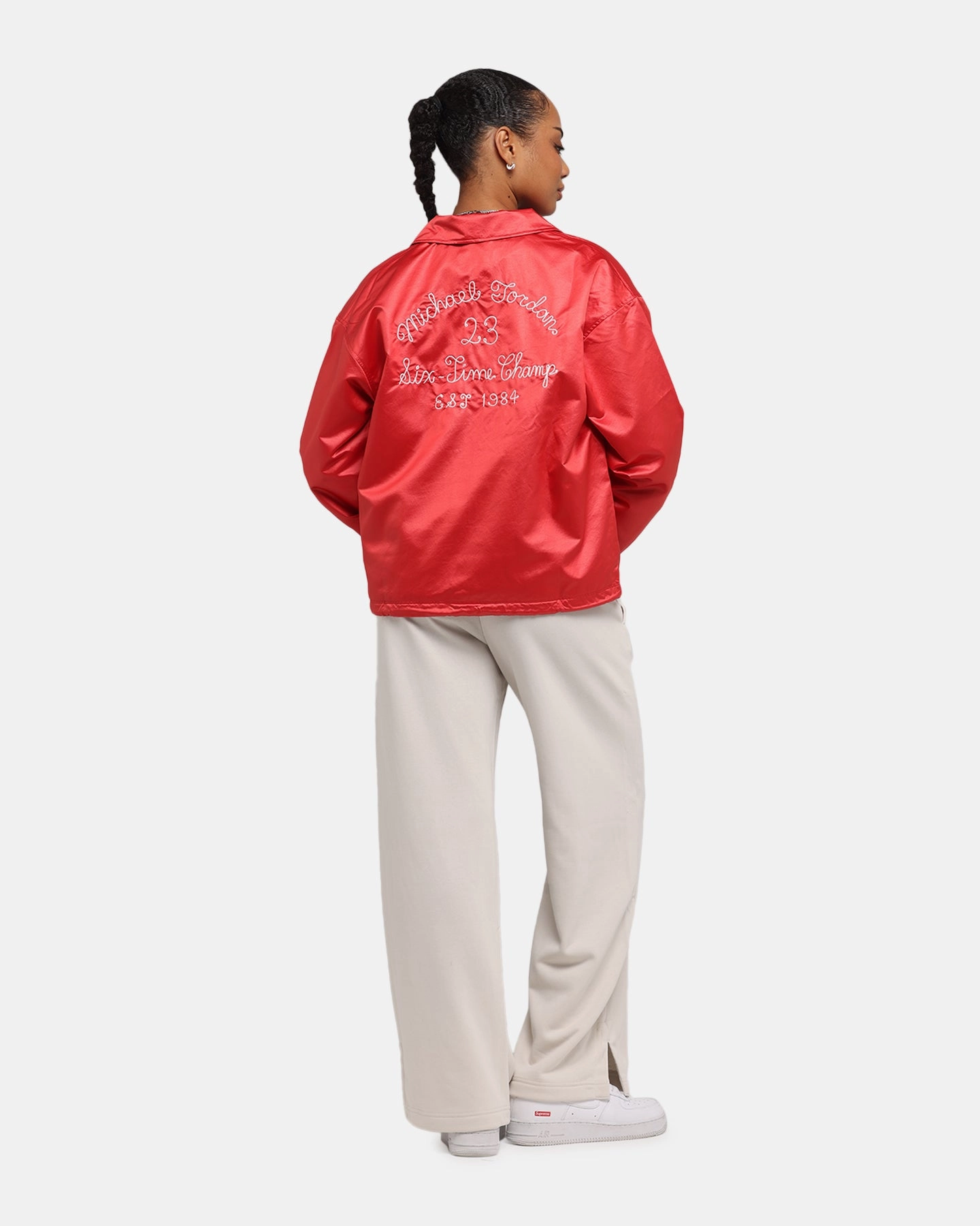 Temperature Adaptive Fabric Jordan Women's Coaches Jacket Varsity Red
