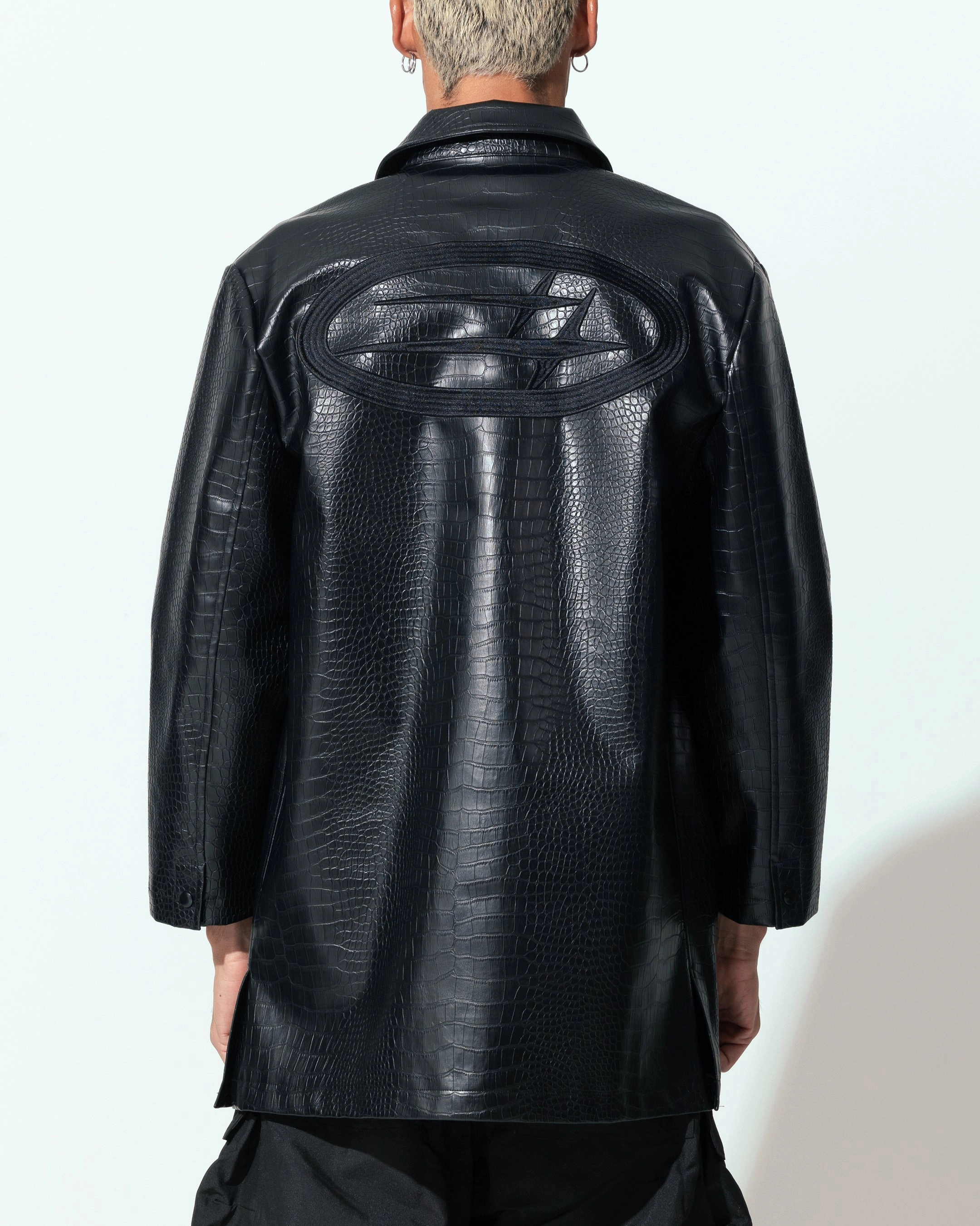Loiter Atmosphere Trench Coat Black Worth