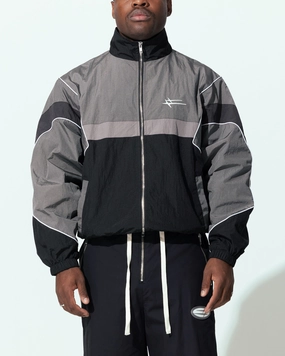Loiter Axel Track Jacket Black/Grey Goods