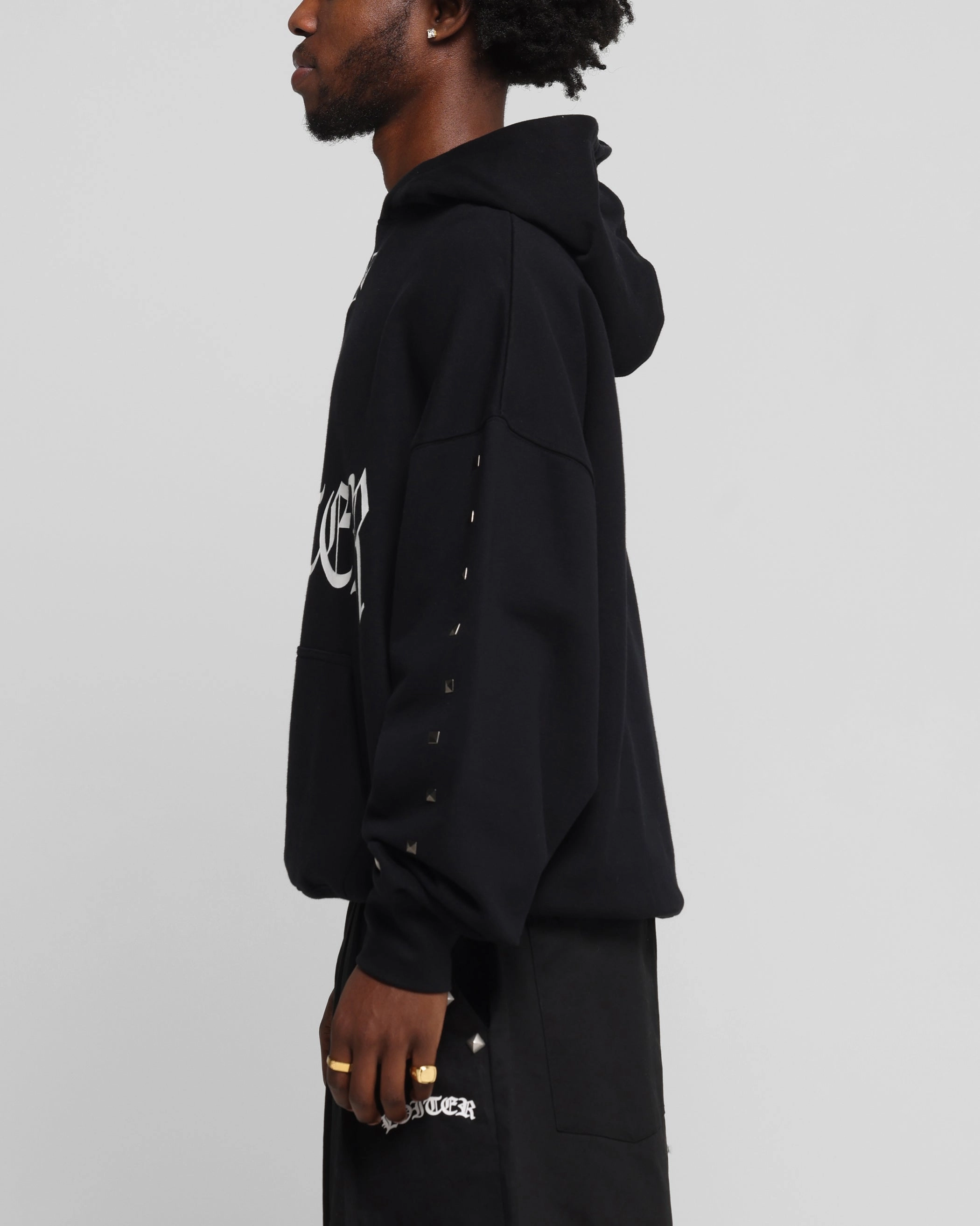 Loiter Bike Hoodie Black quality service aerospace