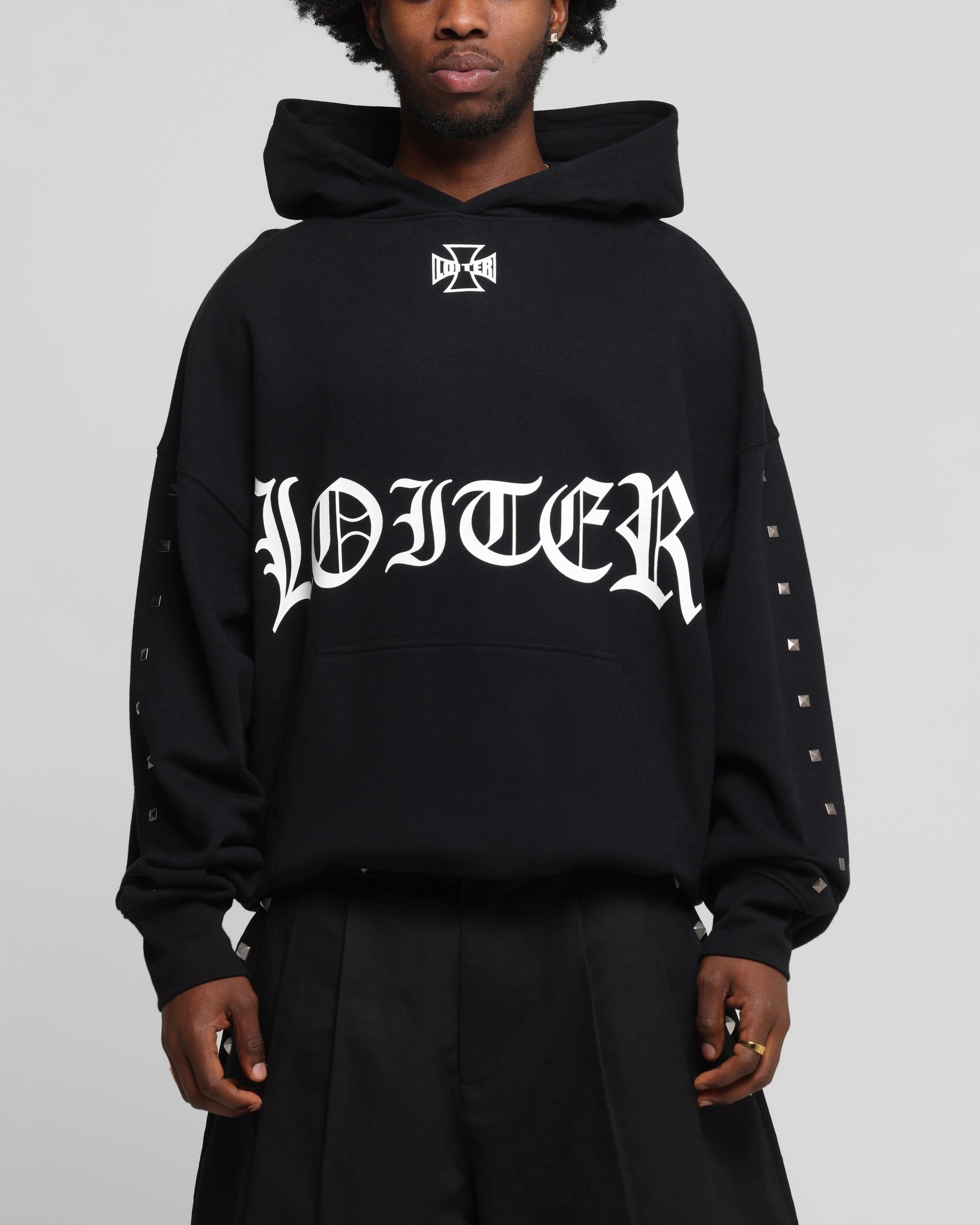 spherical Loiter Bike Hoodie Black