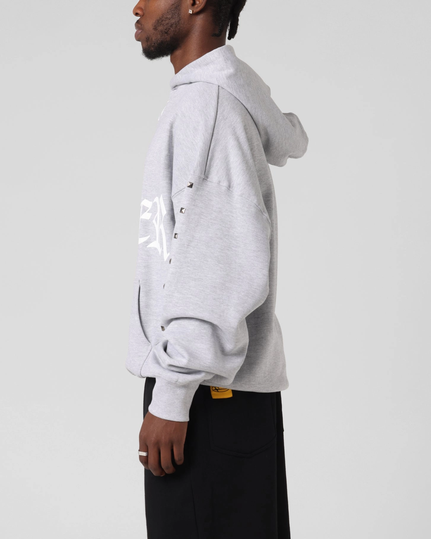 Crew - friendly Support - providing Loiter Bike Hoodie Grey