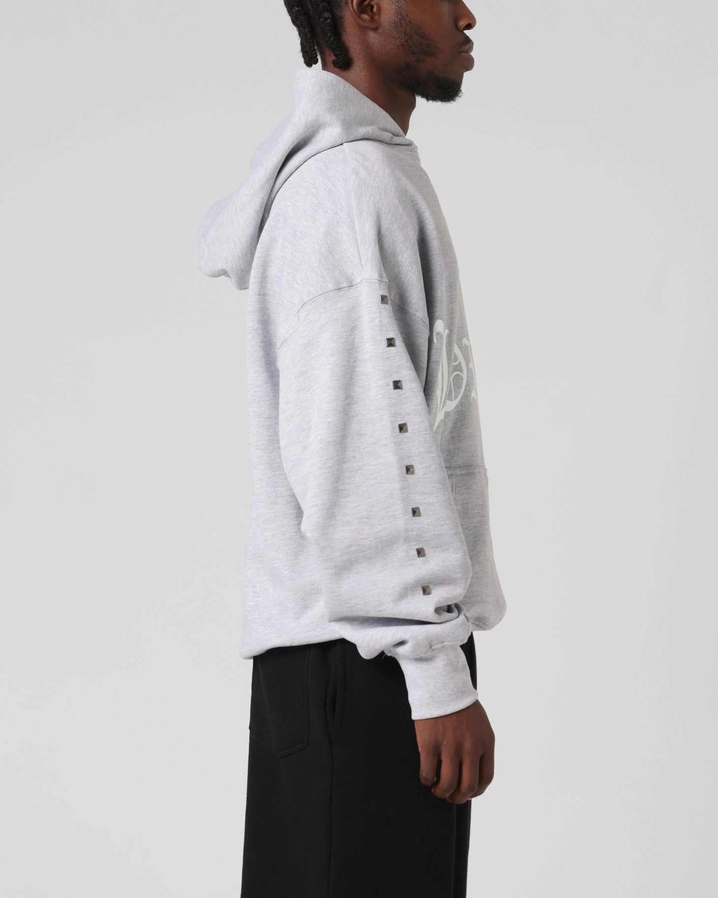 Minimal Style Loiter Bike Hoodie Grey
