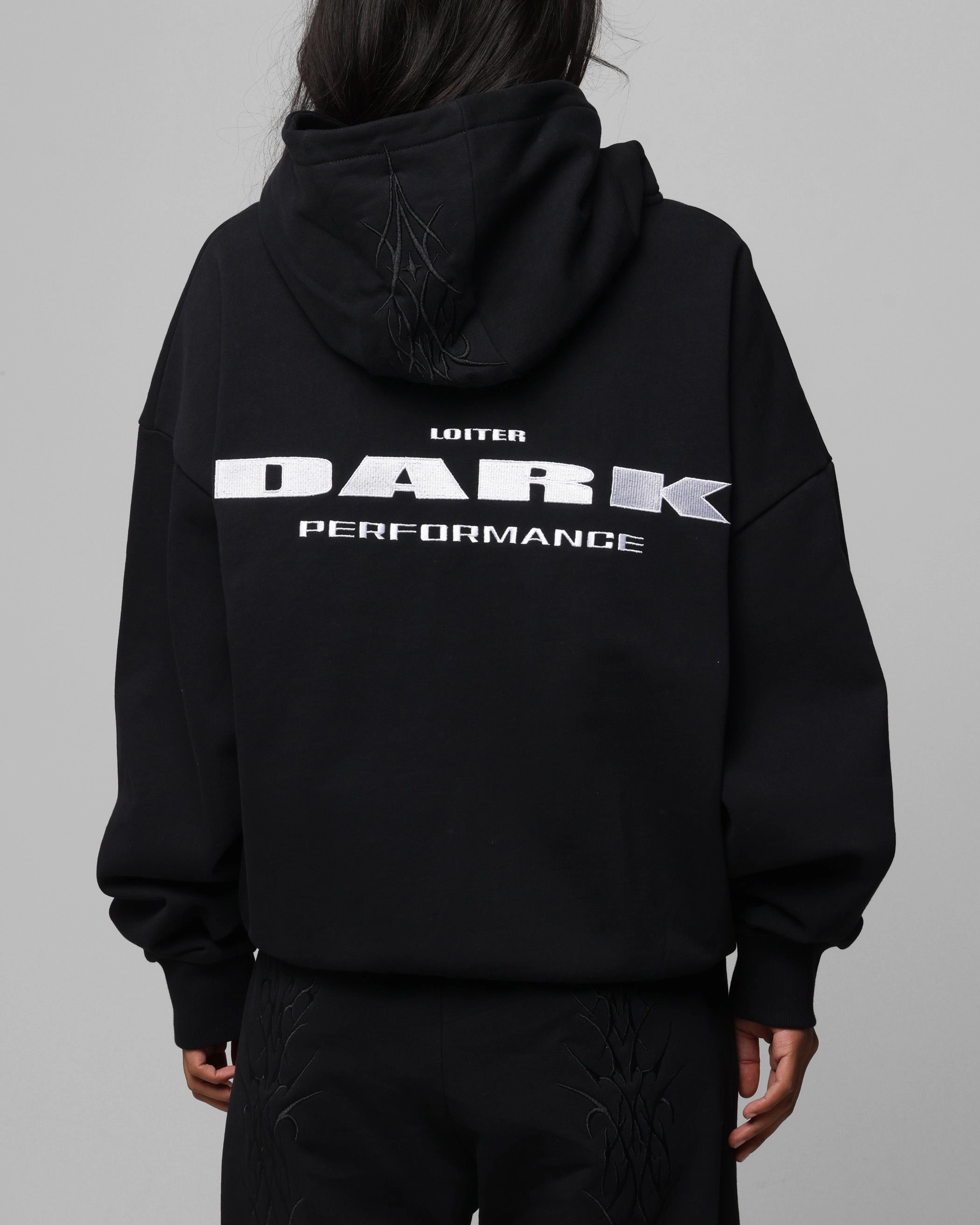 Chemistry traveler Loiter Blood Born Zip Hoodie Black