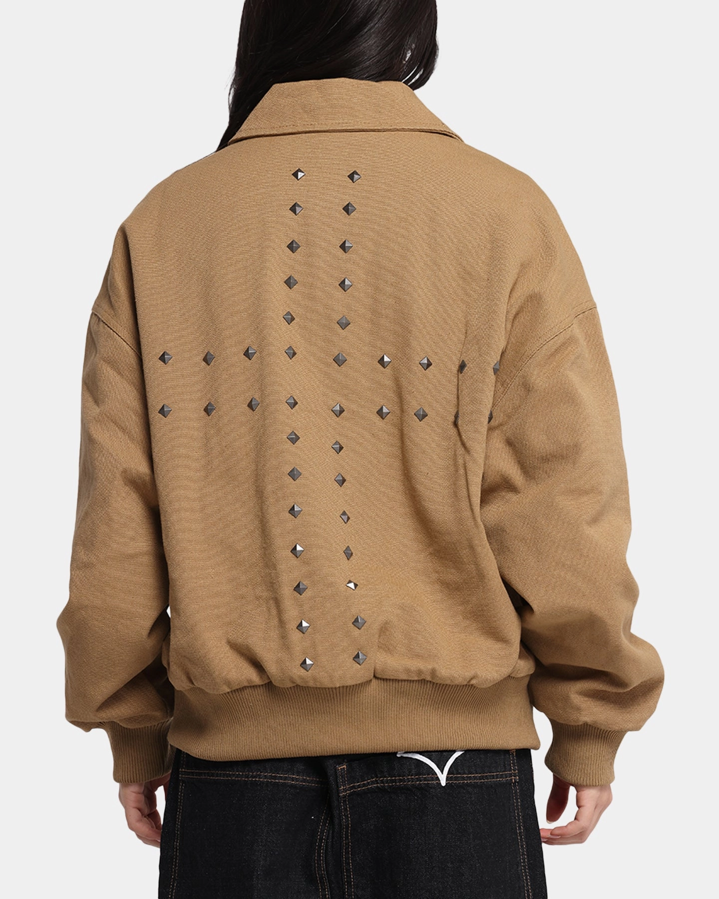 Loiter Chopper Work Jacket Tan Diary Collapsible Hood Structure
