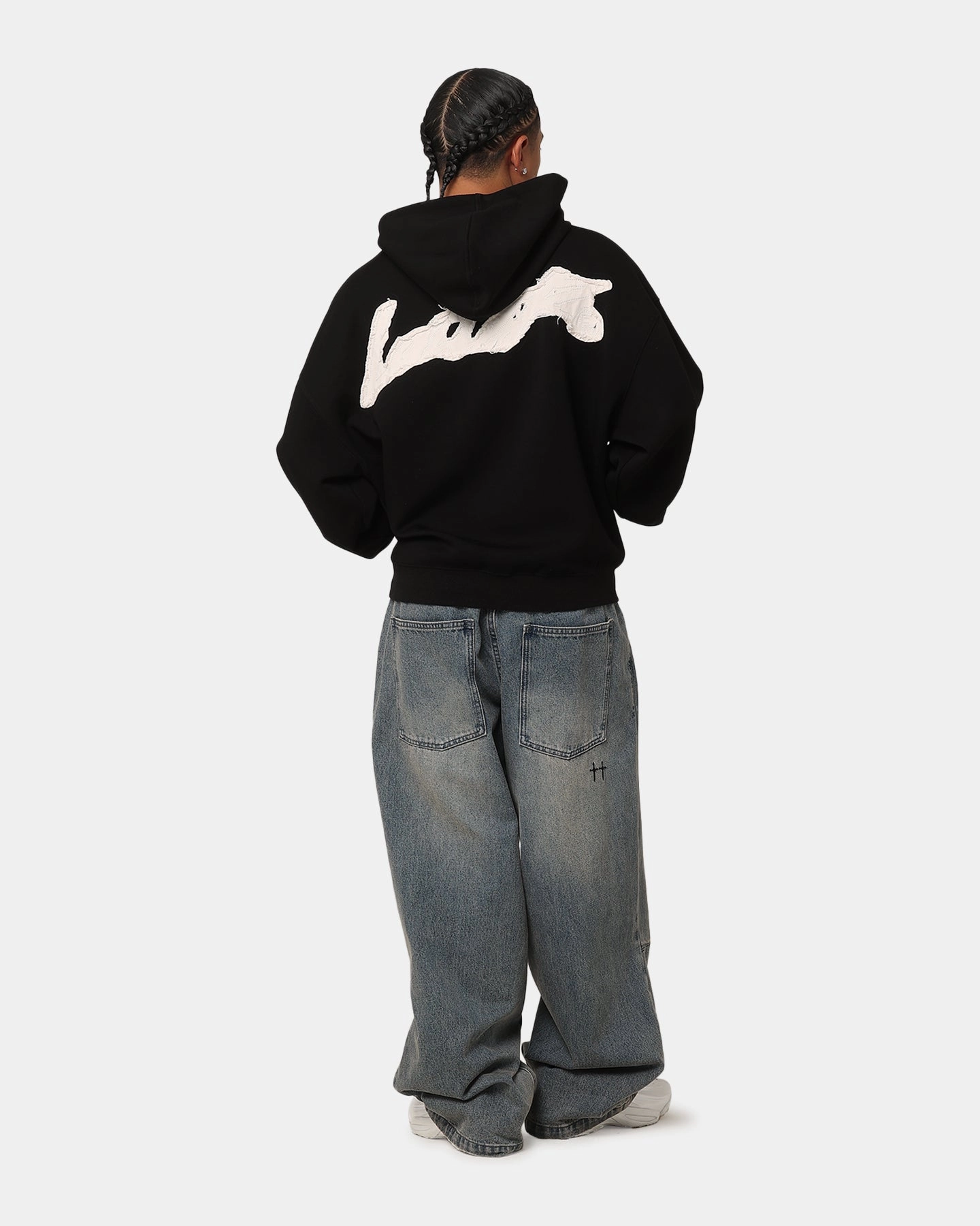Wax New Arrival Loiter Chroma Premium Hoodie Black