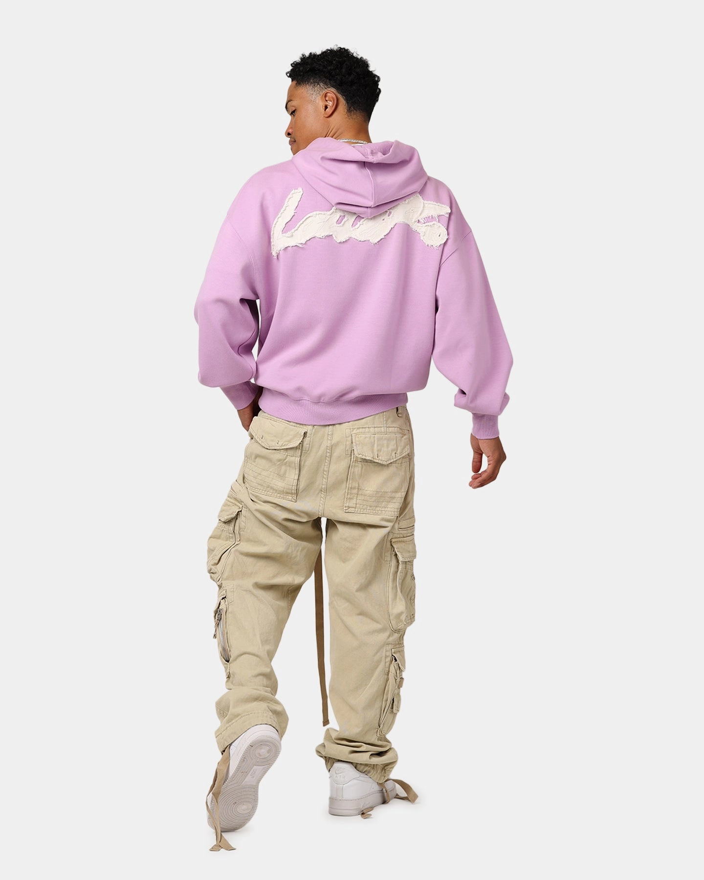 motorcycle Kinetic Back Ventilation Loiter Chroma Premium Hoodie Purple
