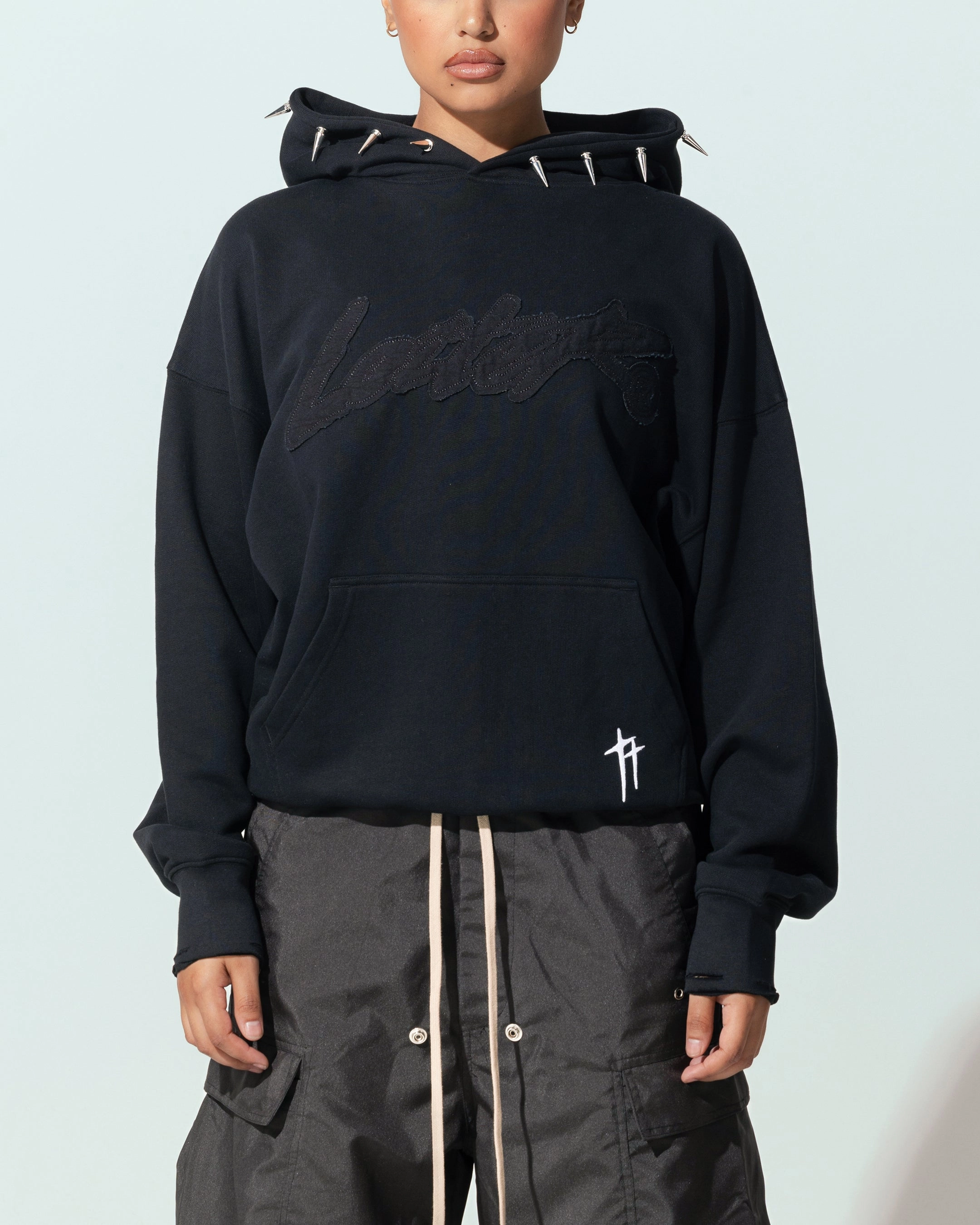 Loiter Chrome Faith Hoodie Black Classic Jacket
