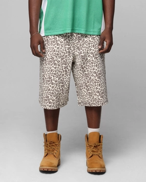 Loiter Collateral Jorts V2 Snow Leopard Breathable mesh lining