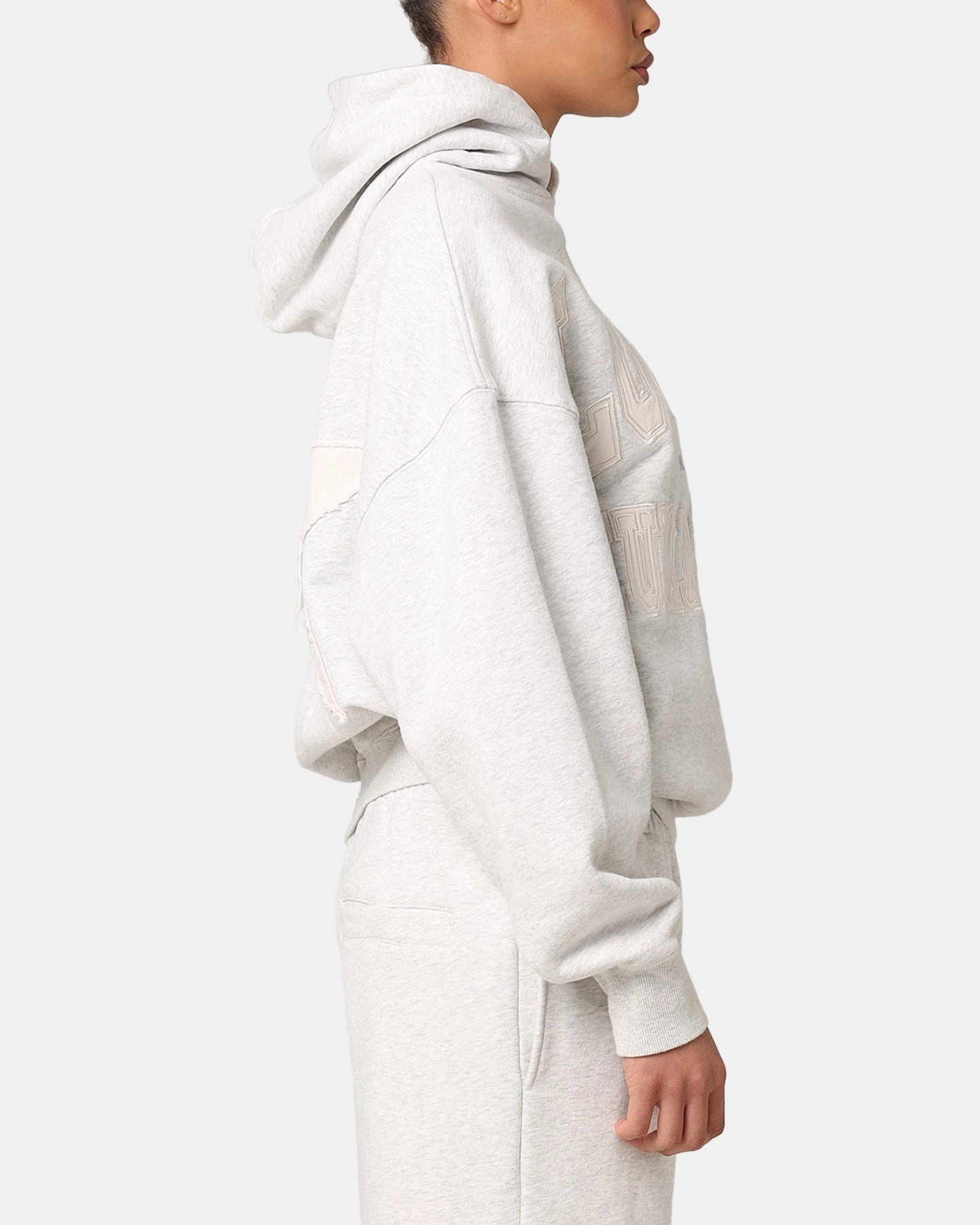 Loiter College Dropout Hoodie Light Marle Instance