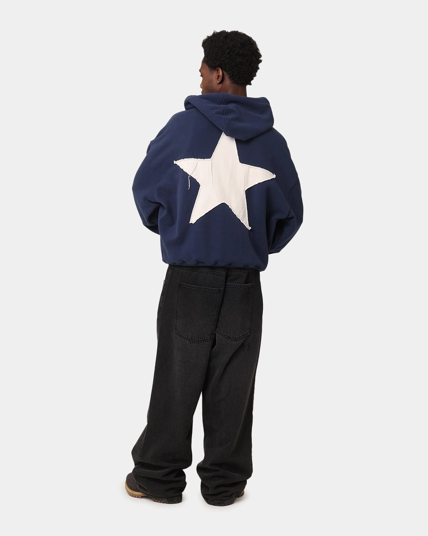 Loiter College Dropout Hoodie Navy Treasure Deodorant