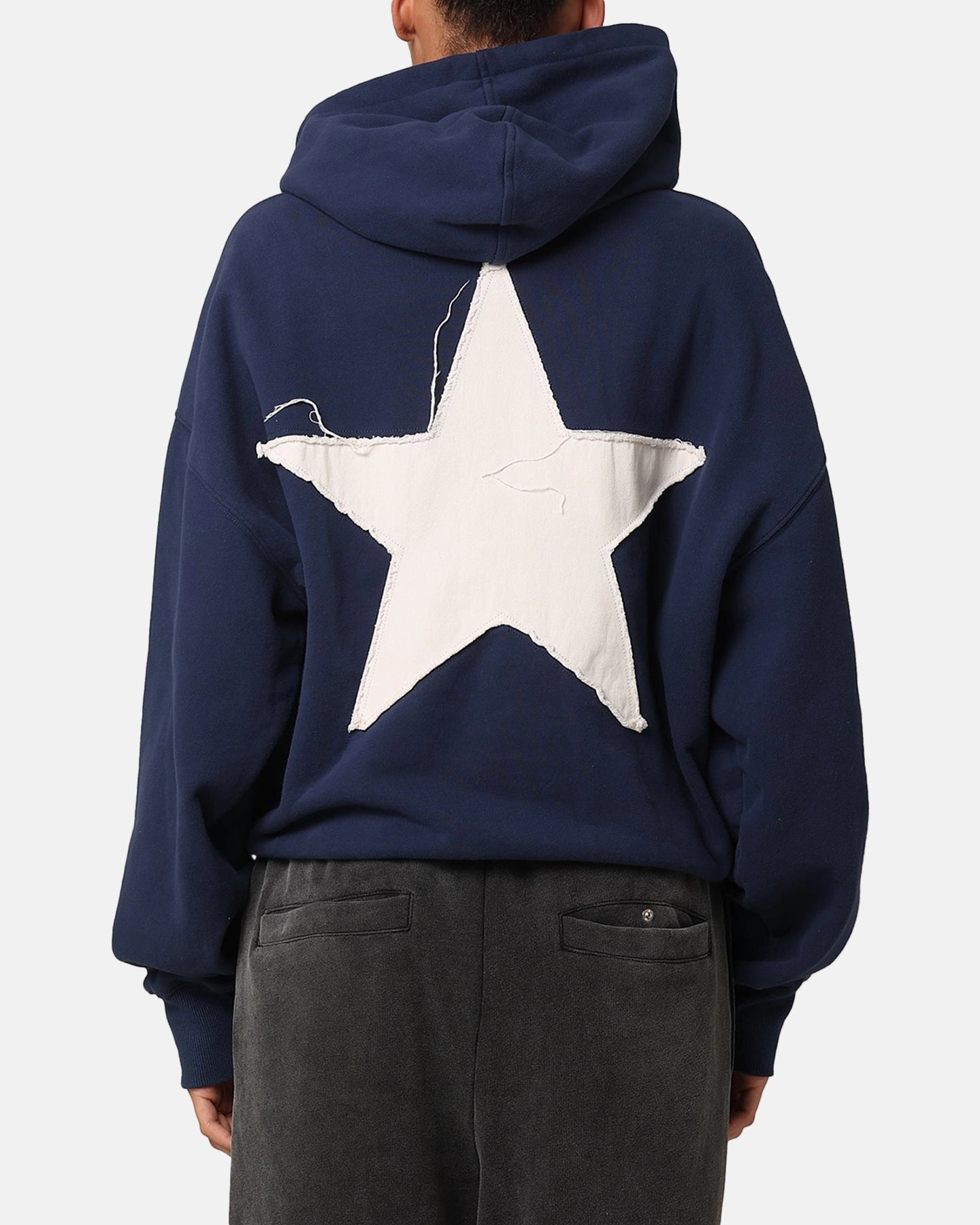 Casual Use Loiter College Dropout Hoodie Navy