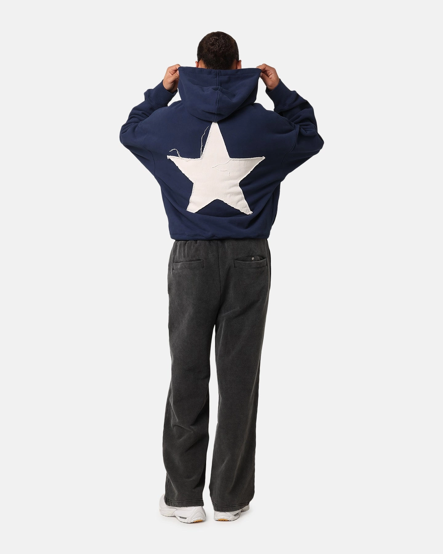 Storm Shield Celebrate Loiter College Dropout Hoodie Navy