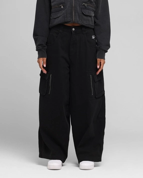 Training Wear Multi-way wear Loiter Combat Cargo Pants Washed Black