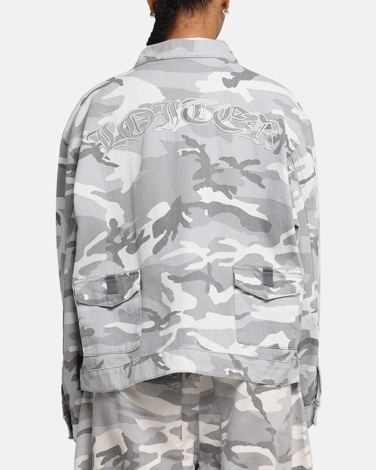 Skiing Loiter Combat Utility Jacket Snow Camo