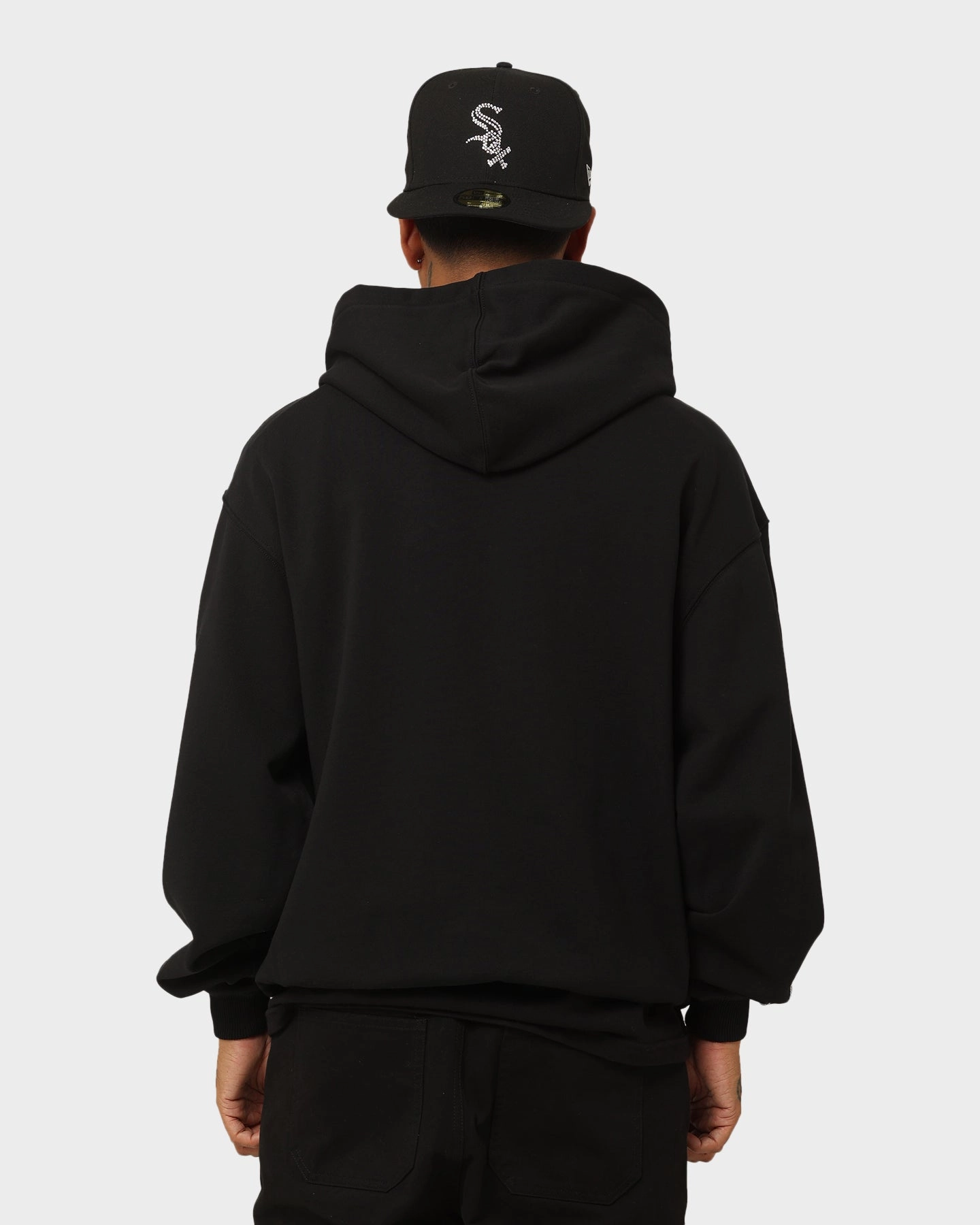 Loiter Cosmic Rhinestone Hoodie Black photographers Daily Comfort