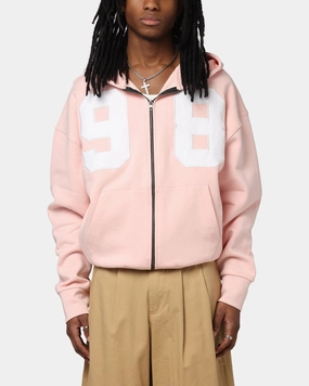Loiter Cosmos Zip Hoodie Pink Sticker