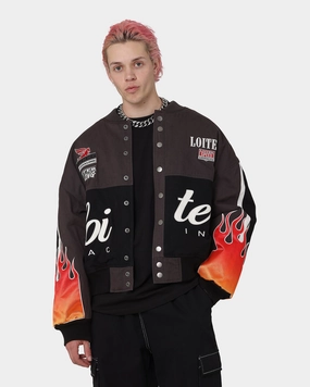 Loiter Daytona Motor Jacket Black Flexible Motion