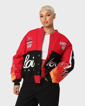 Calendar Loiter Daytona Motor Jacket Red