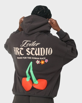 Magnet Loiter Dexterity Hoodie Charcoal