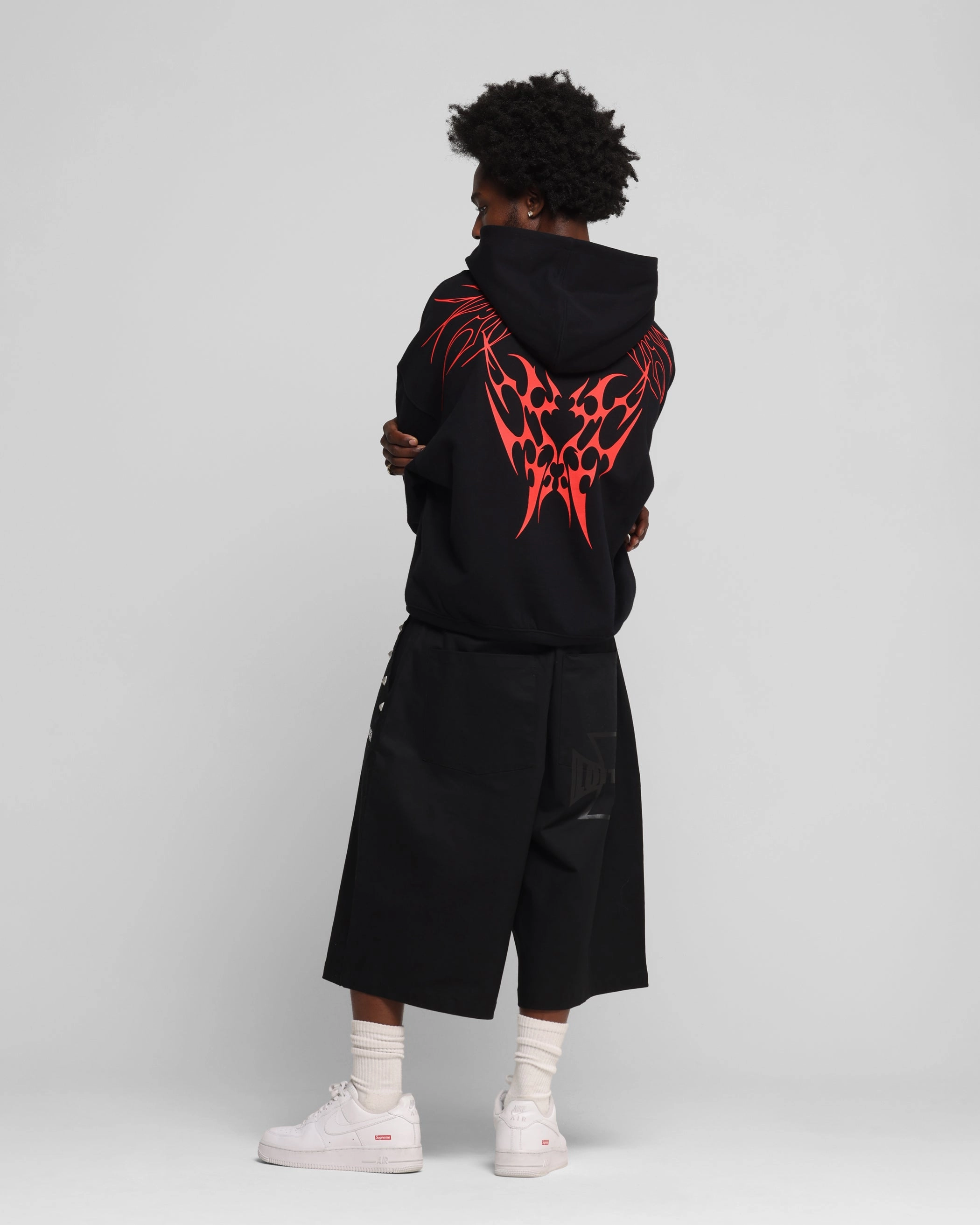 Loiter Draco Hoodie Black Cold Climate